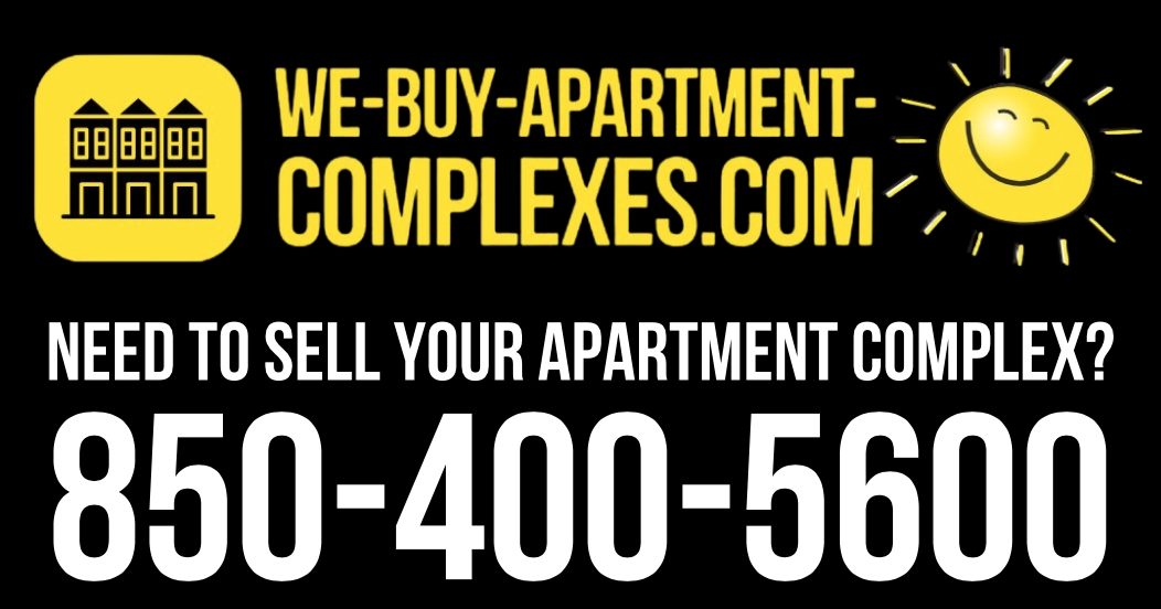I Need to sell my apartment complex fast. Call Multifamily Investor Steve Kazella at K2 Multifamily Investors LLC. We buy apartment complexes quickly. Call 850-400-5600.